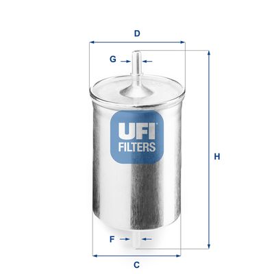 Kraftstofffilter Benzinfilter UFI 31.718.00 | Sofort lieferbar & Fachberatung